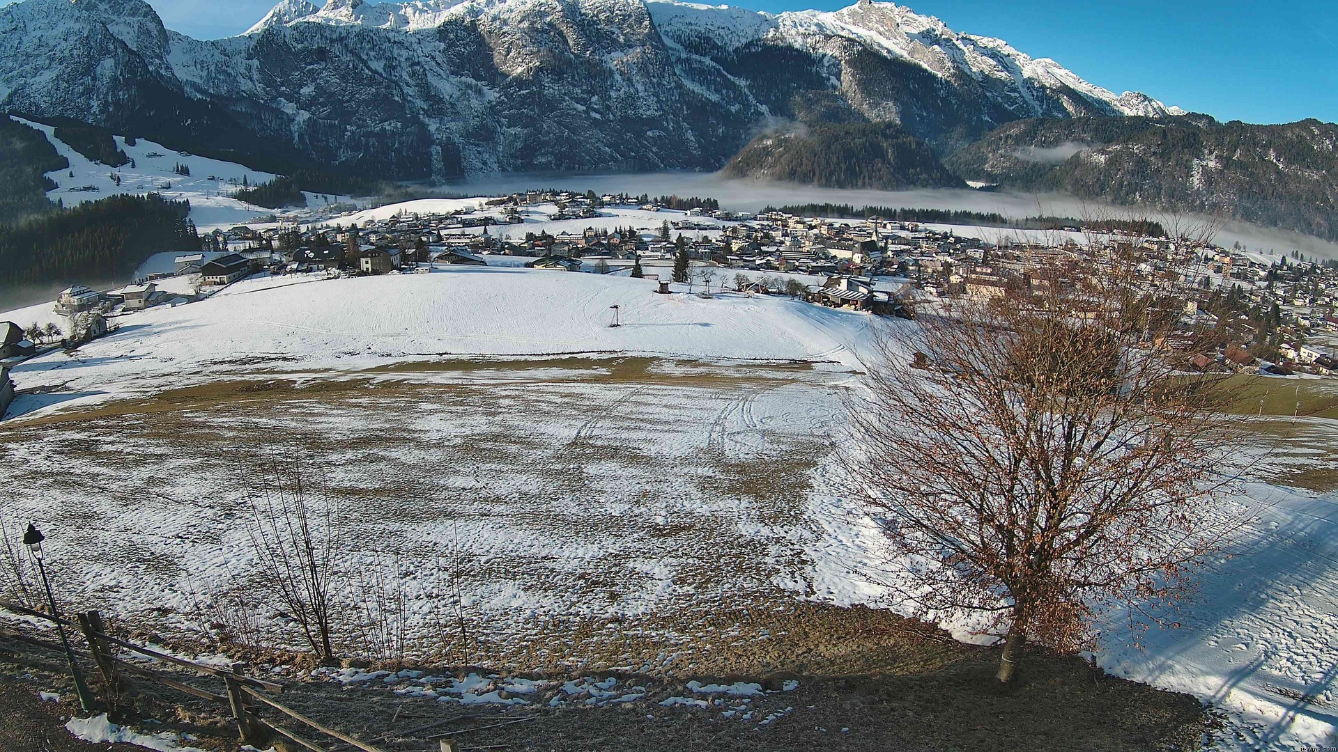 Archived image Webcam Abtenau: View from Guest House Sonnleitn