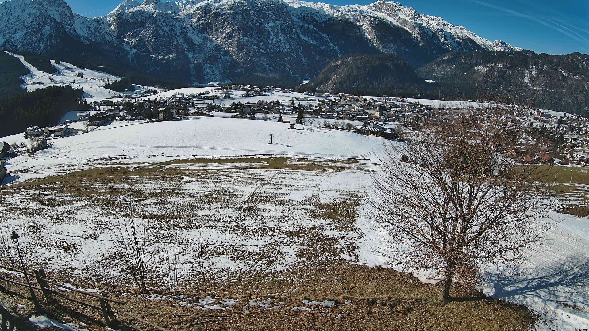 Archived image Webcam Abtenau: View from Guest House Sonnleitn