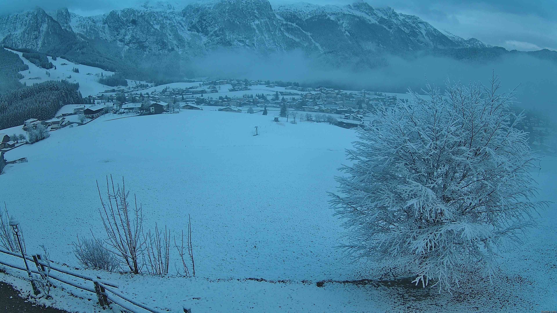 Archiv Foto Webcam Abtenau: Ausblick vom Gasthaus zur Sonnleitn