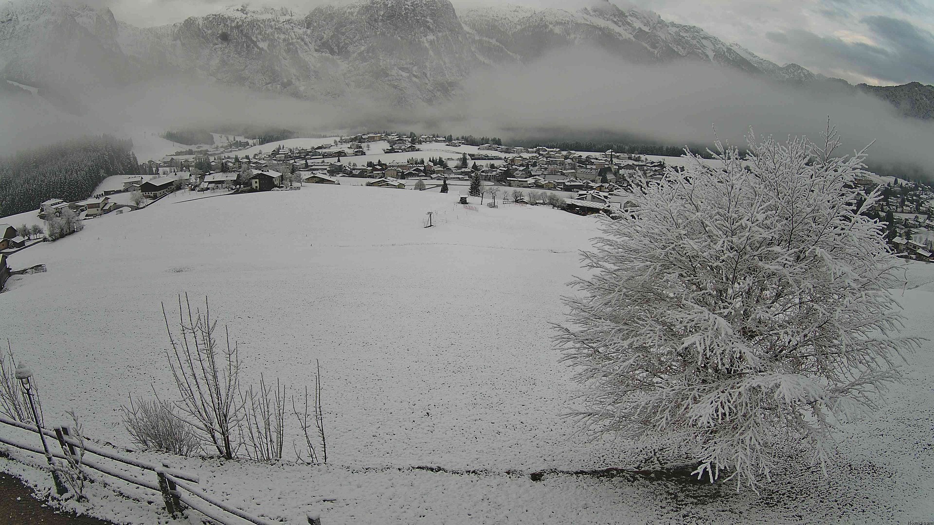 Archiv Foto Webcam Abtenau: Ausblick vom Gasthaus zur Sonnleitn