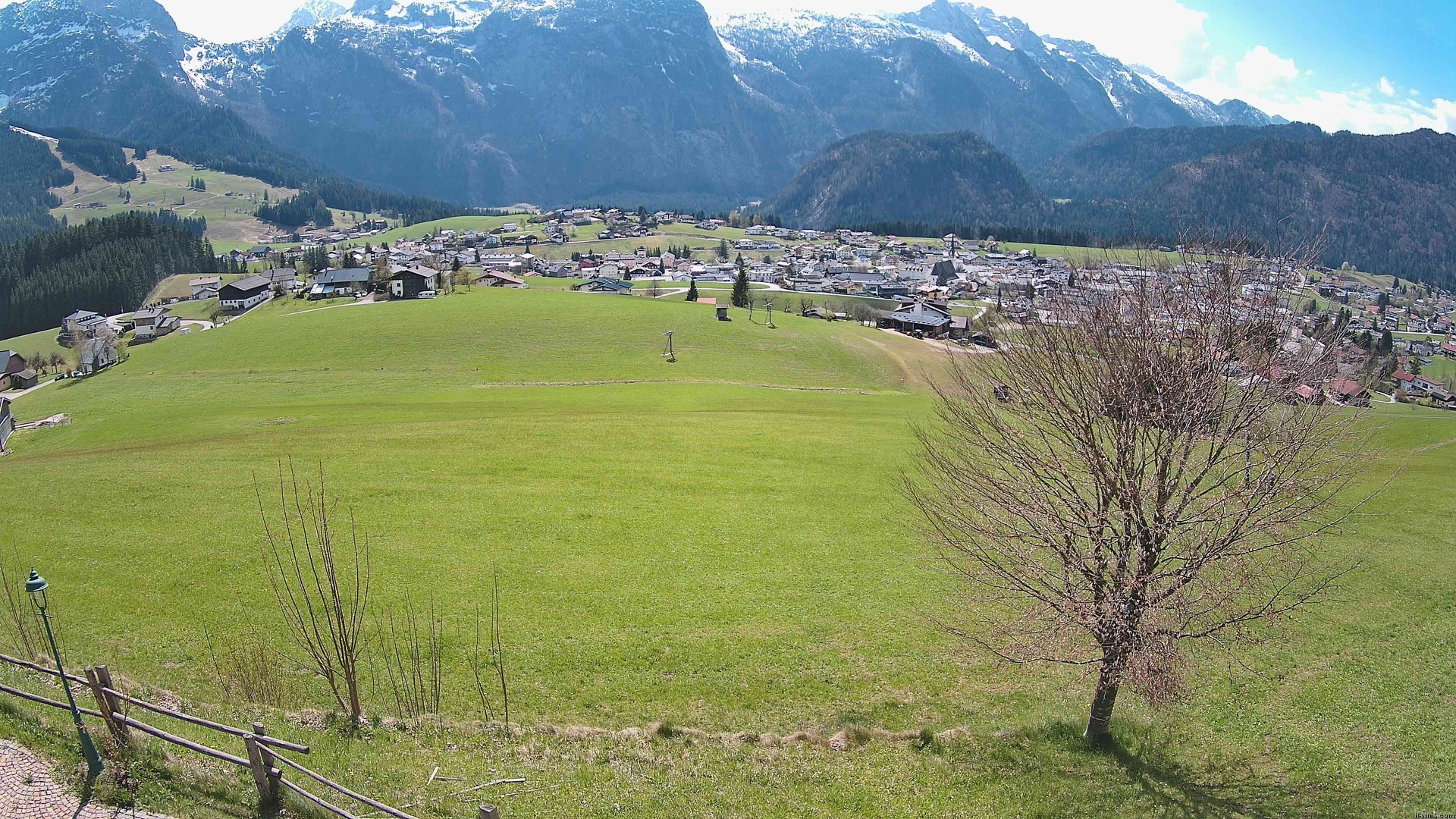 Archiv Foto Webcam Abtenau: Ausblick vom Gasthaus zur Sonnleitn