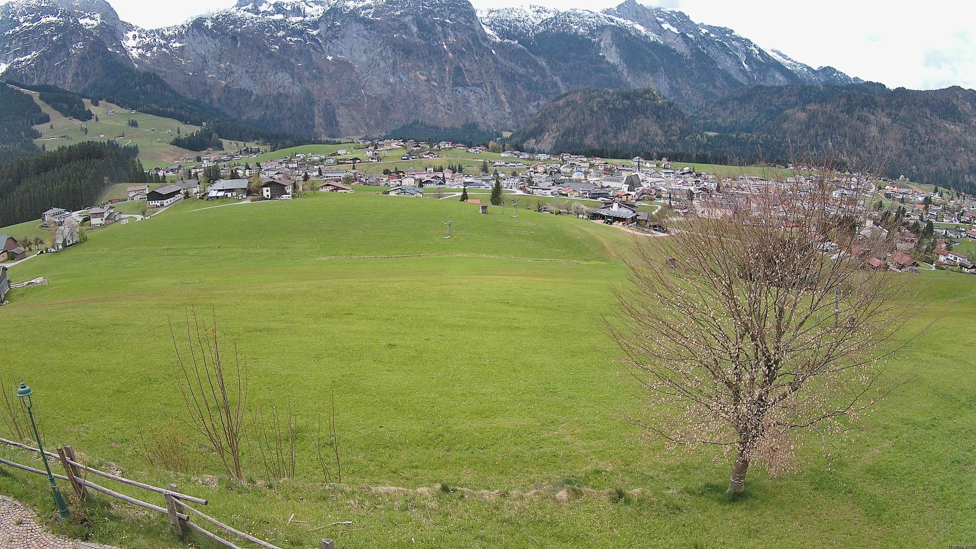 Archiv Foto Webcam Abtenau: Ausblick vom Gasthaus zur Sonnleitn