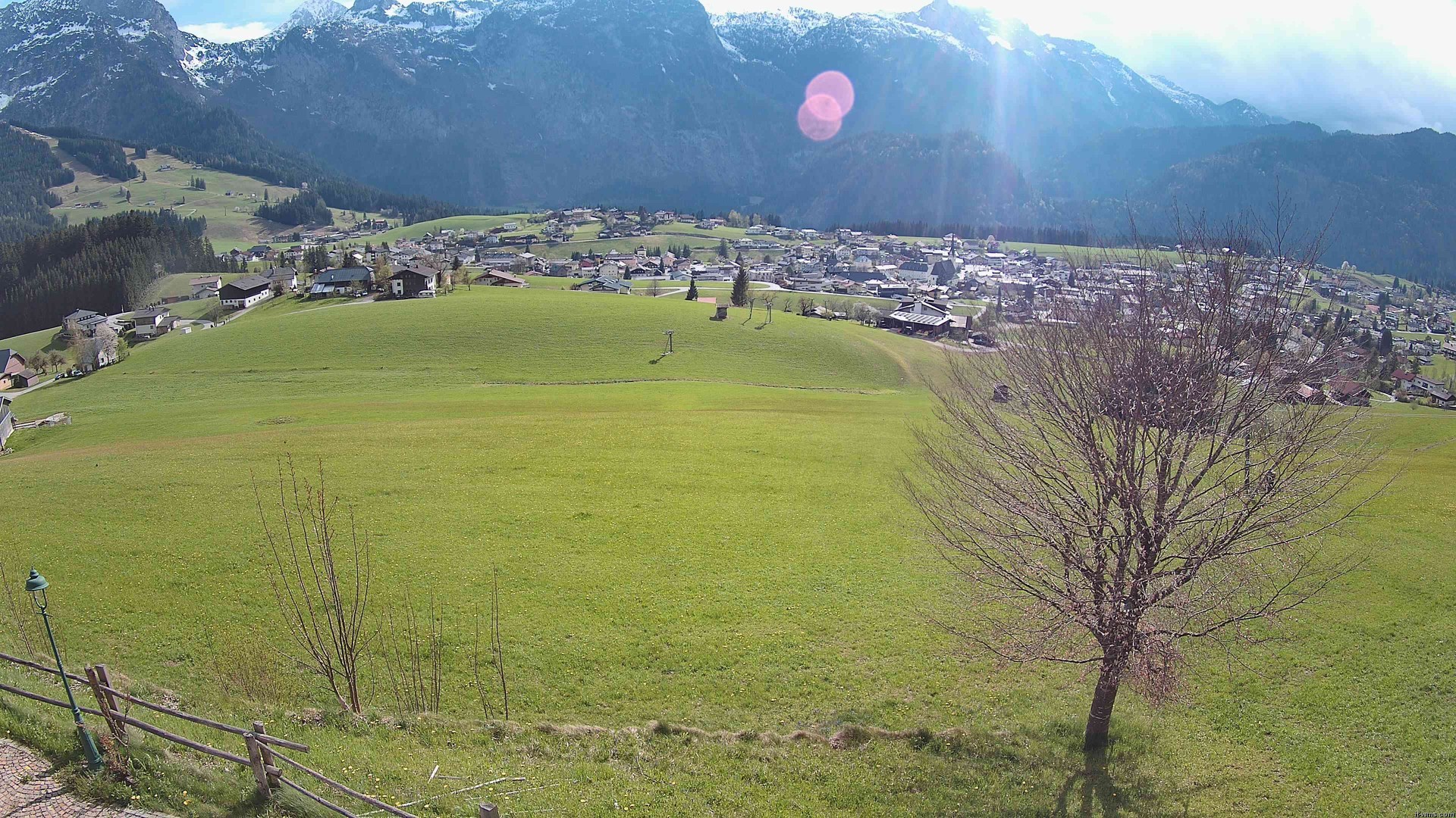 Archiv Foto Webcam Abtenau: Ausblick vom Gasthaus zur Sonnleitn