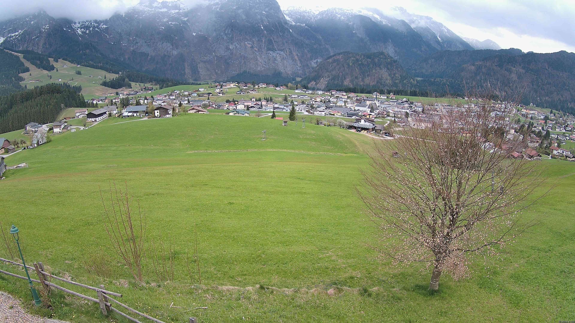 Archiv Foto Webcam Abtenau: Ausblick vom Gasthaus zur Sonnleitn