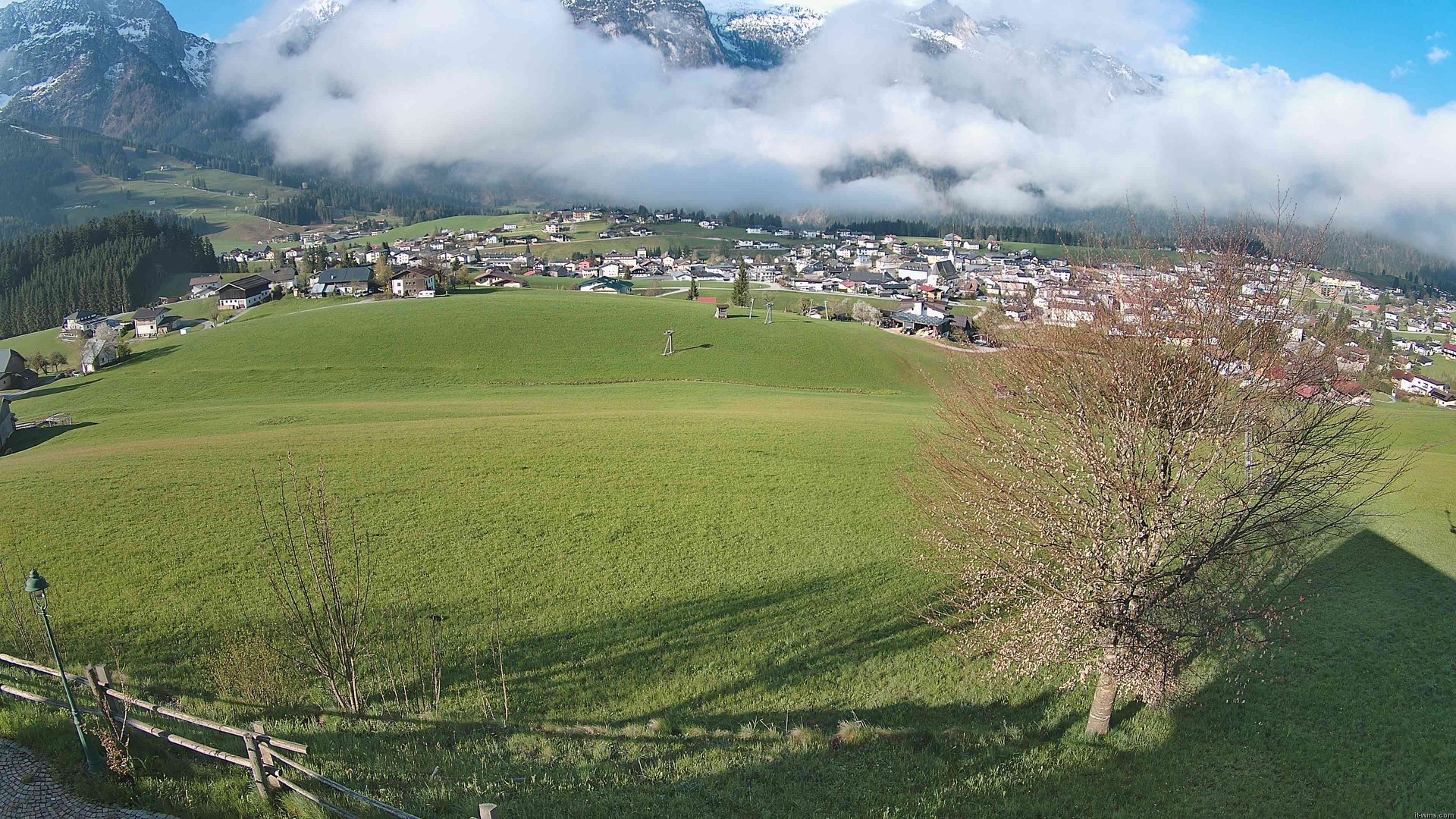 Archiv Foto Webcam Abtenau: Ausblick vom Gasthaus zur Sonnleitn