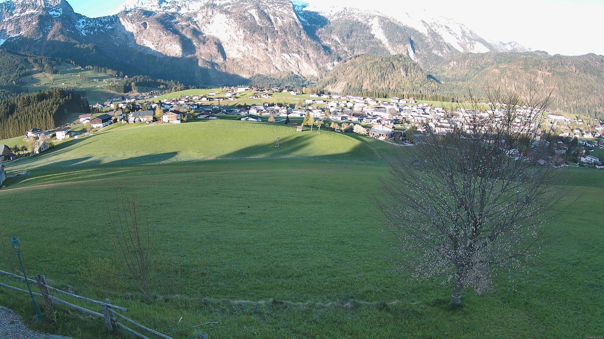 Archiv Foto Webcam Abtenau: Ausblick vom Gasthaus zur Sonnleitn