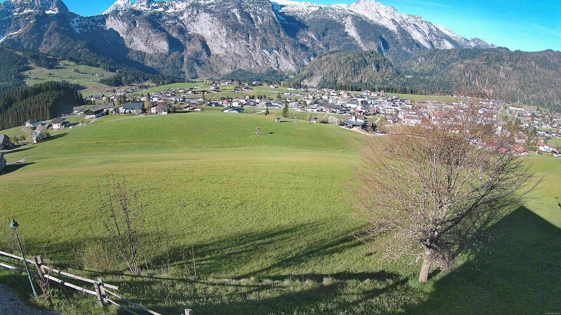 Archiv Foto Webcam Abtenau: Ausblick vom Gasthaus zur Sonnleitn