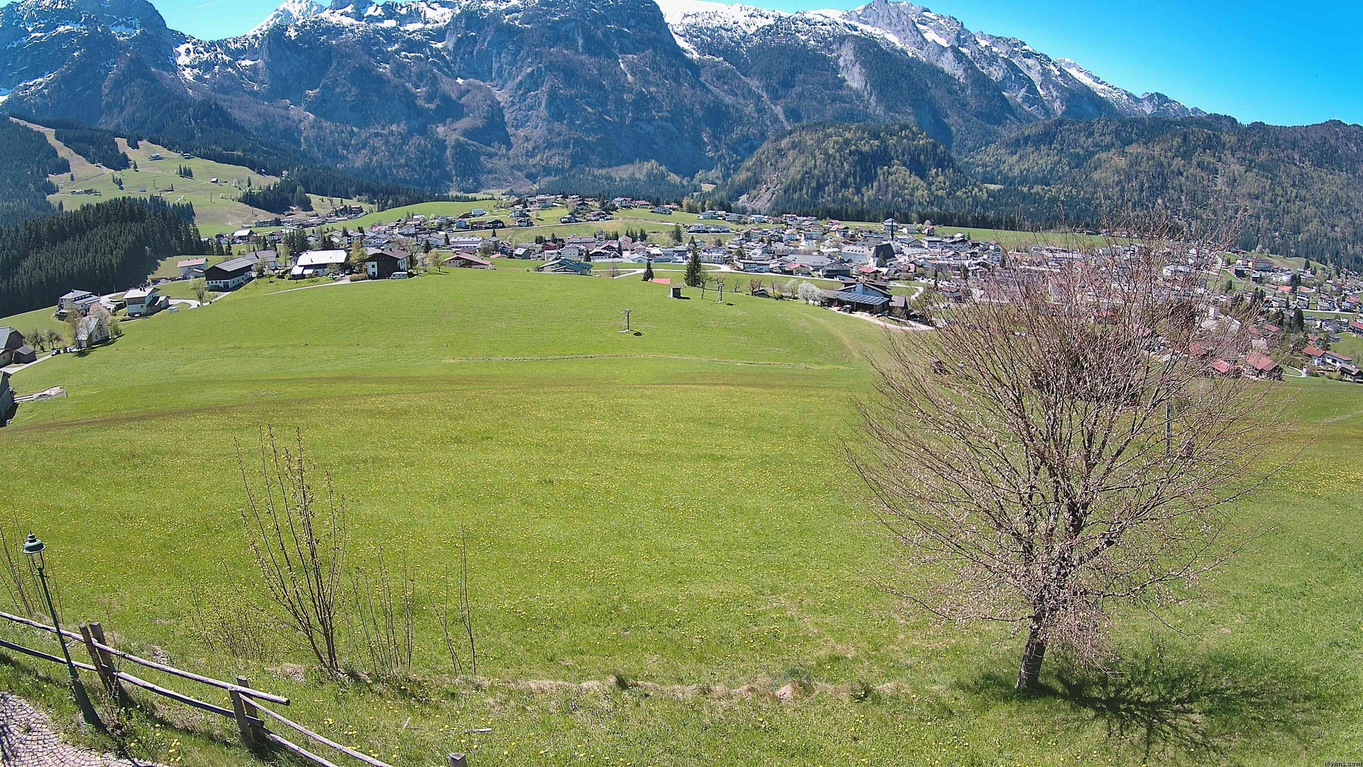 Archiv Foto Webcam Abtenau: Ausblick vom Gasthaus zur Sonnleitn