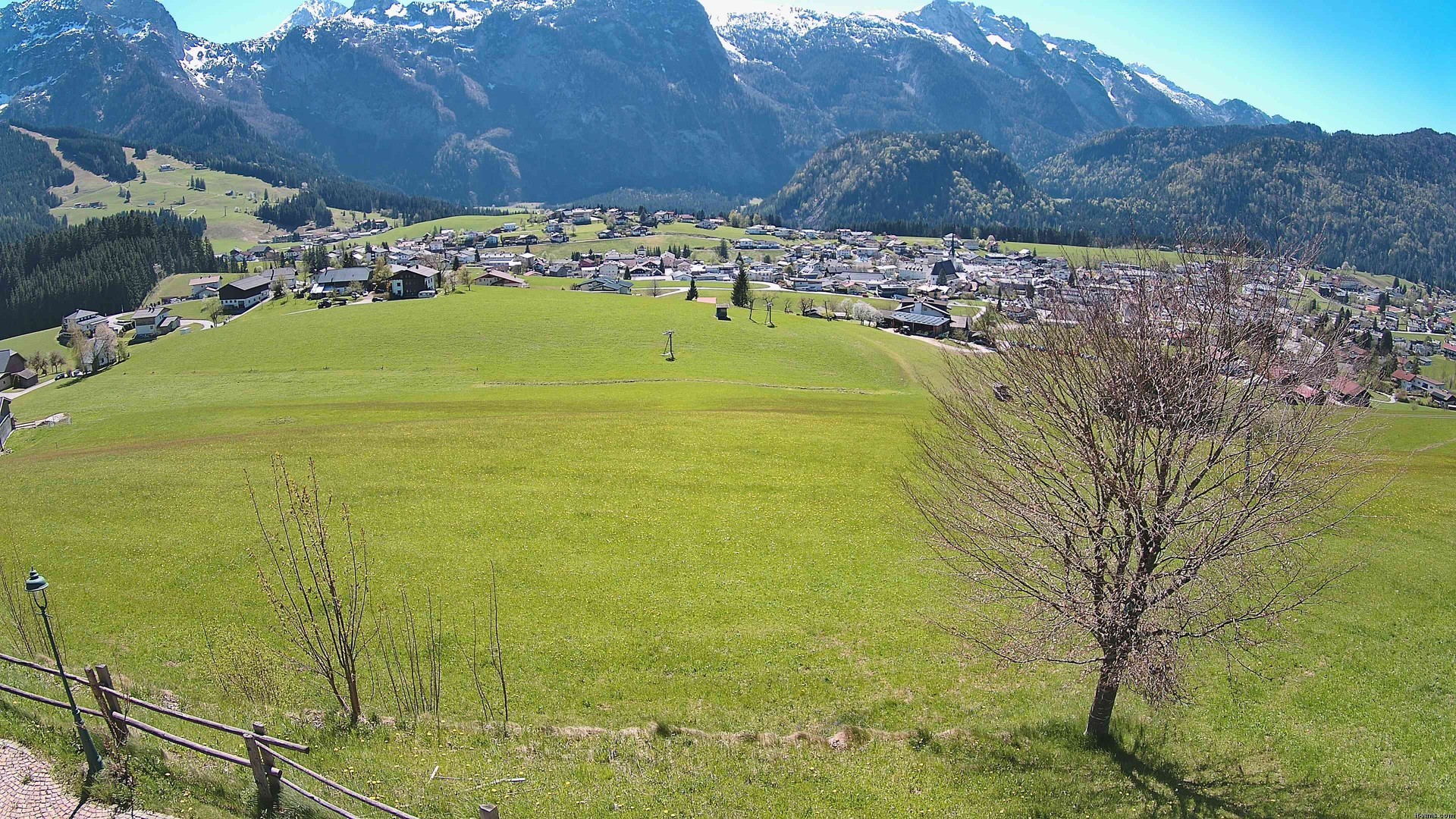 Archiv Foto Webcam Abtenau: Ausblick vom Gasthaus zur Sonnleitn