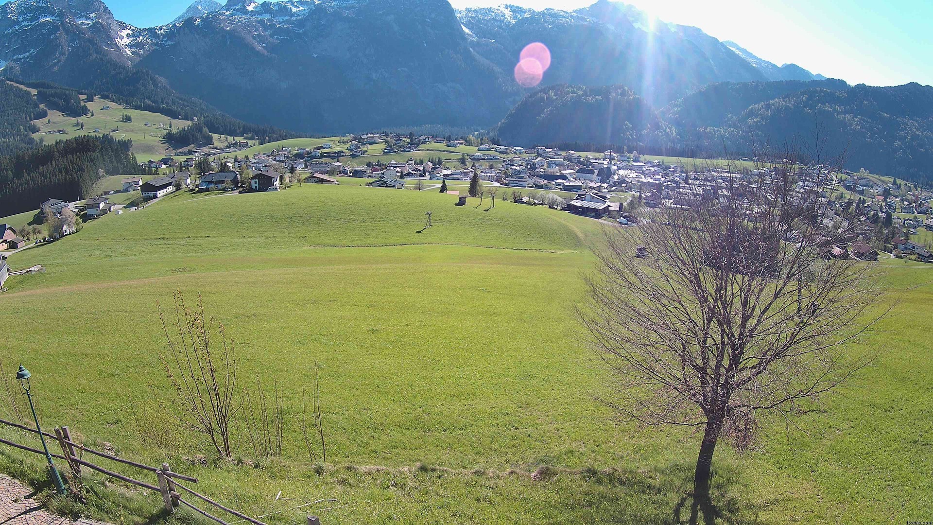 Archiv Foto Webcam Abtenau: Ausblick vom Gasthaus zur Sonnleitn