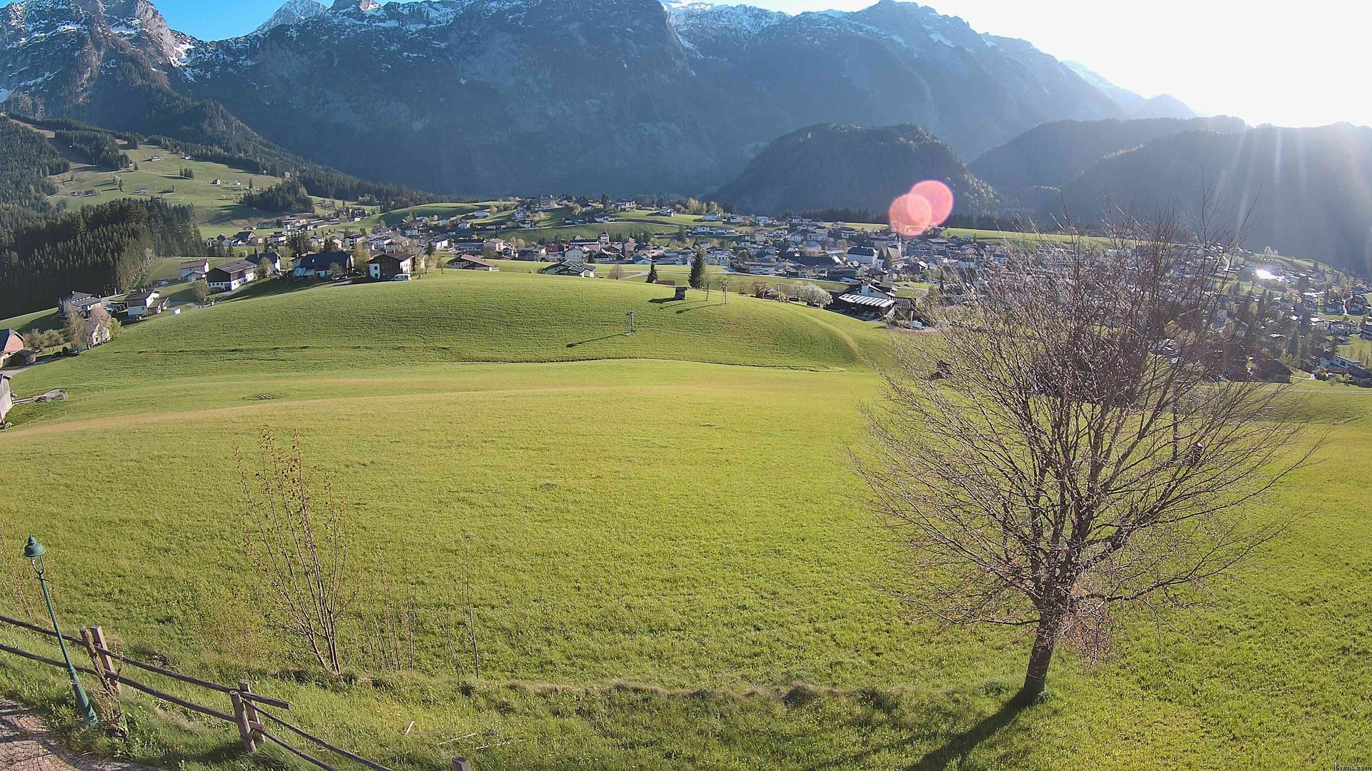 Archiv Foto Webcam Abtenau: Ausblick vom Gasthaus zur Sonnleitn