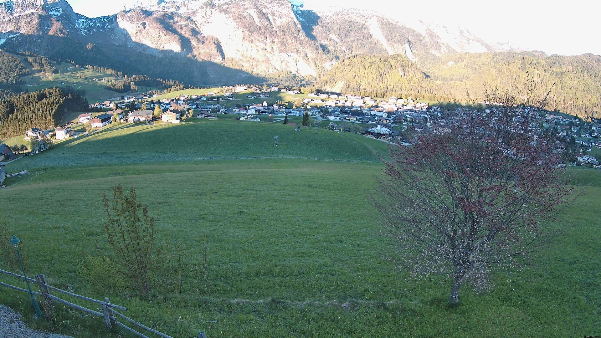 Archiv Foto Webcam Abtenau: Ausblick vom Gasthaus zur Sonnleitn