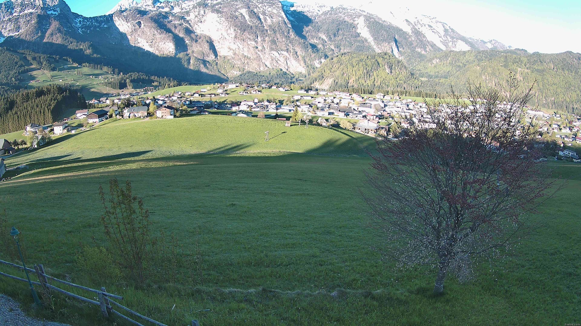 Archiv Foto Webcam Abtenau: Ausblick vom Gasthaus zur Sonnleitn
