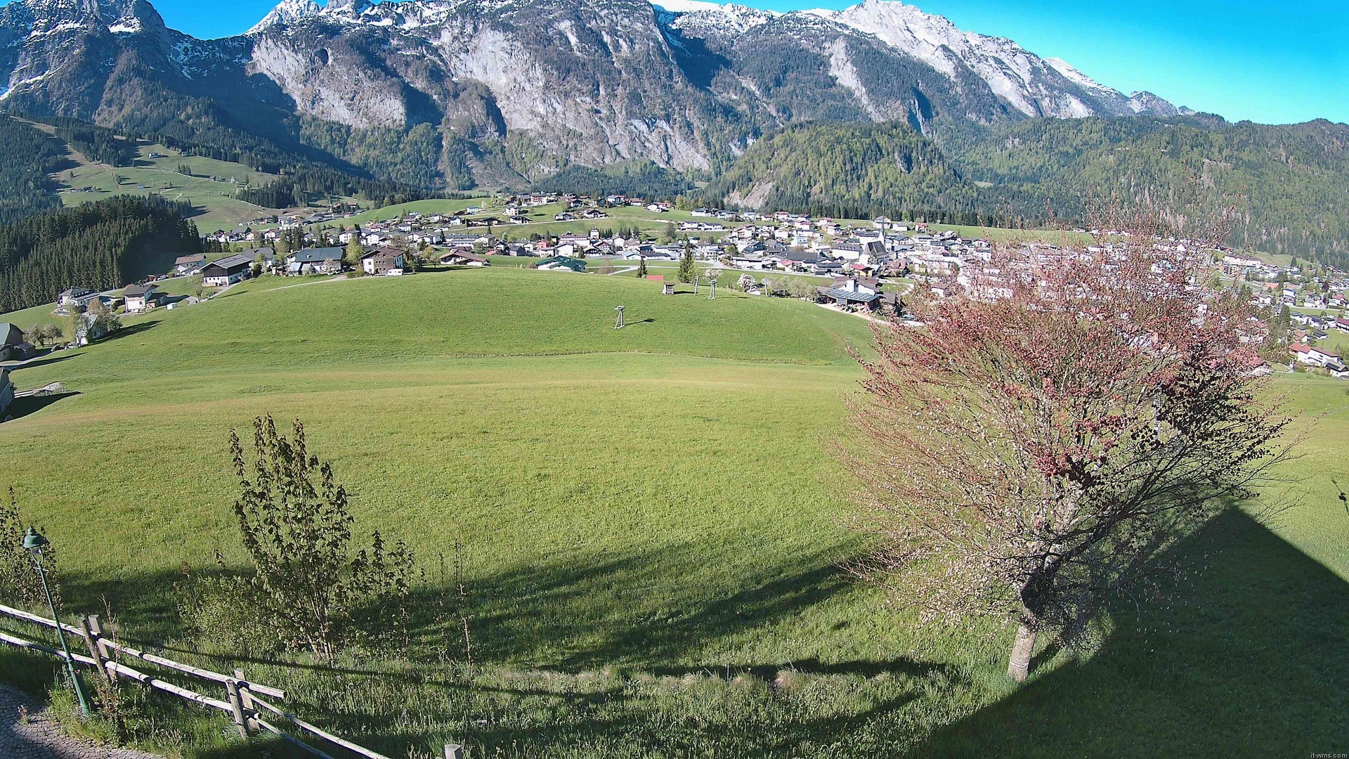 Archiv Foto Webcam Abtenau: Ausblick vom Gasthaus zur Sonnleitn