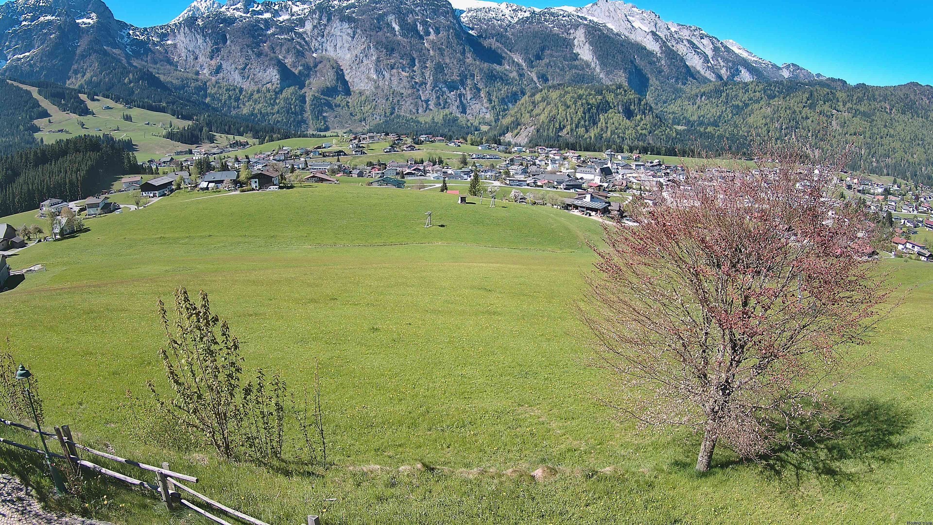 Archiv Foto Webcam Abtenau: Ausblick vom Gasthaus zur Sonnleitn