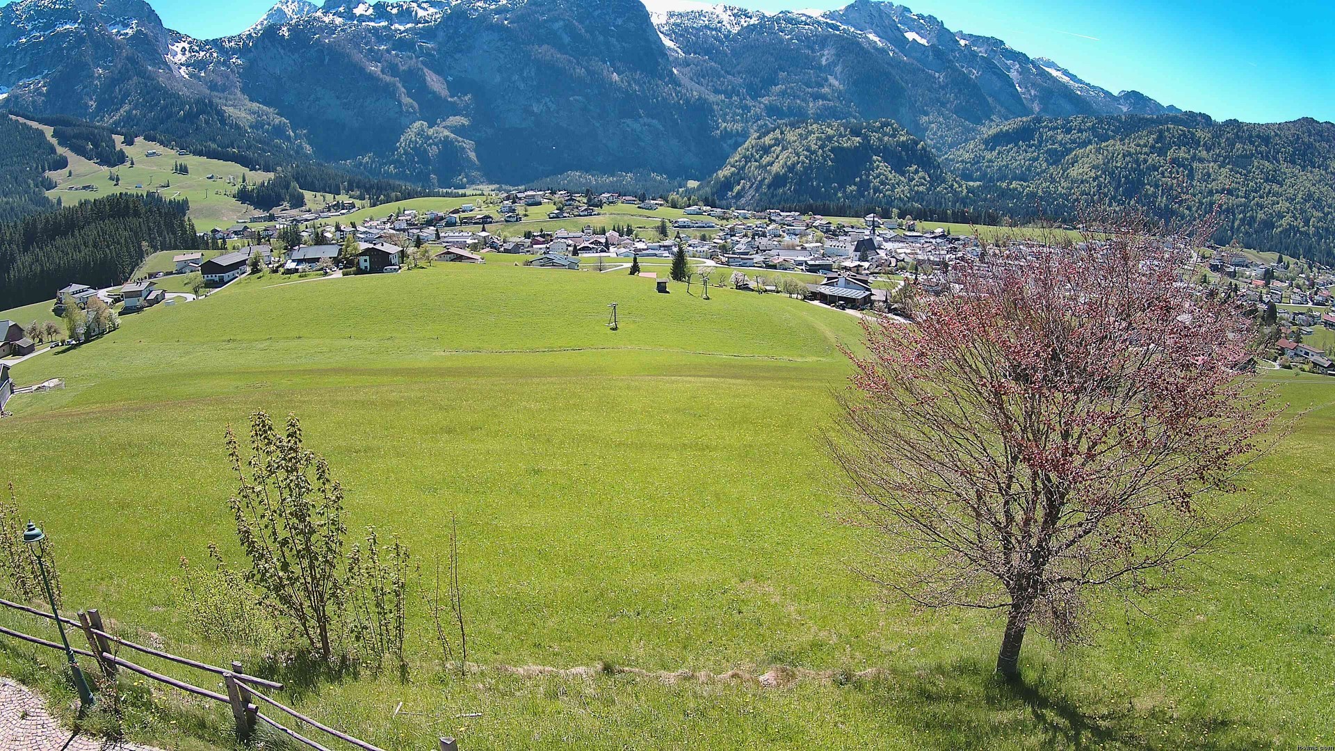 Archiv Foto Webcam Abtenau: Ausblick vom Gasthaus zur Sonnleitn