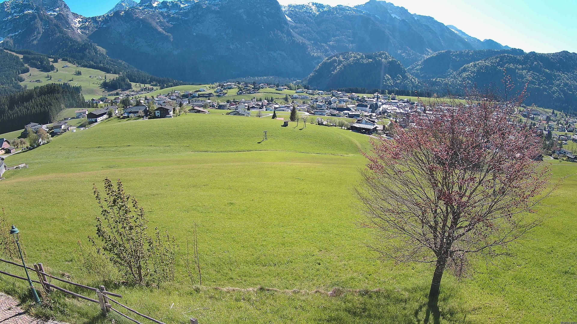 Archiv Foto Webcam Abtenau: Ausblick vom Gasthaus zur Sonnleitn