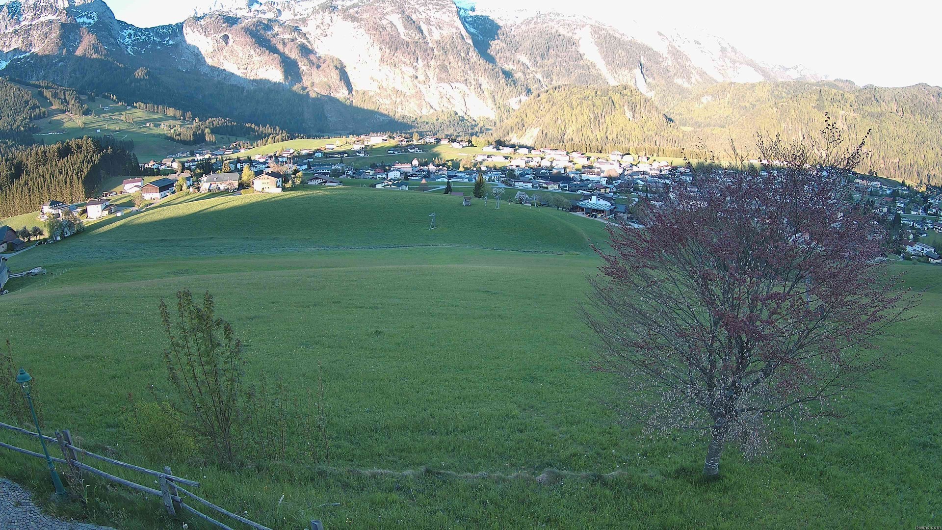 Archiv Foto Webcam Abtenau: Ausblick vom Gasthaus zur Sonnleitn