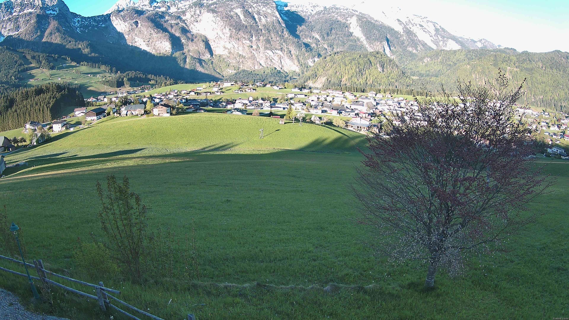 Archiv Foto Webcam Abtenau: Ausblick vom Gasthaus zur Sonnleitn