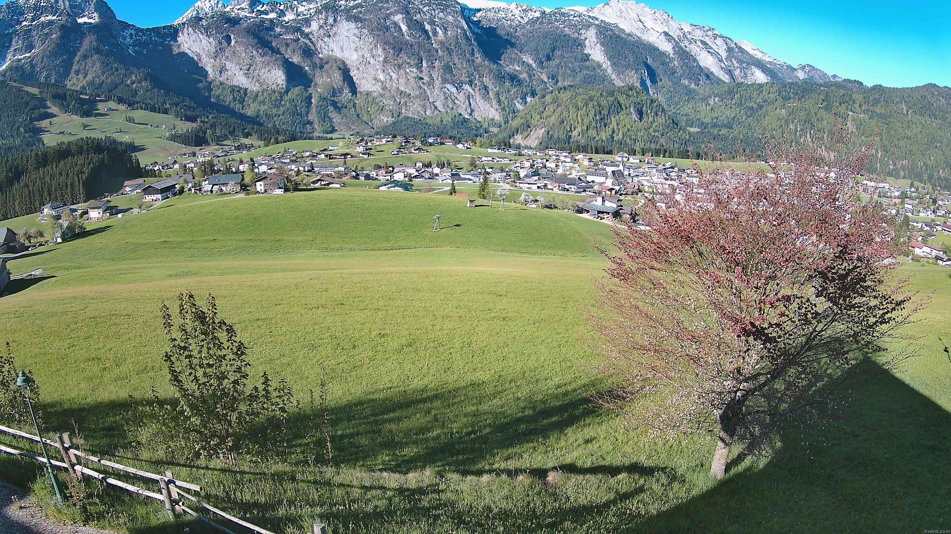 Archiv Foto Webcam Abtenau: Ausblick vom Gasthaus zur Sonnleitn