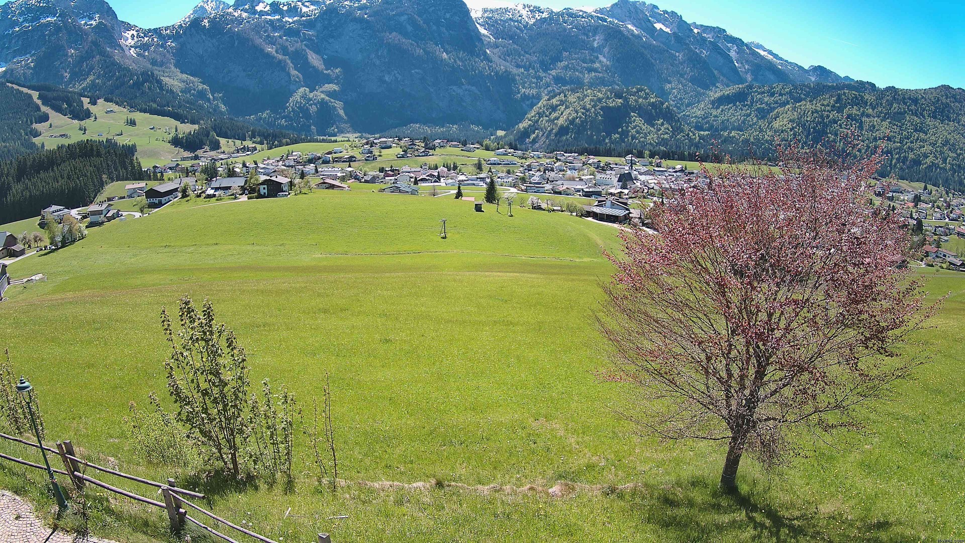 Archiv Foto Webcam Abtenau: Ausblick vom Gasthaus zur Sonnleitn