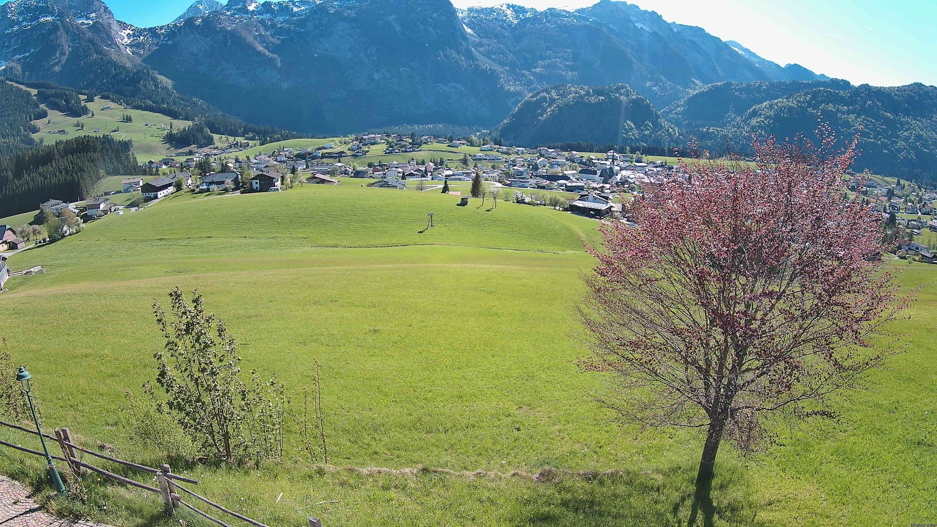 Archiv Foto Webcam Abtenau: Ausblick vom Gasthaus zur Sonnleitn