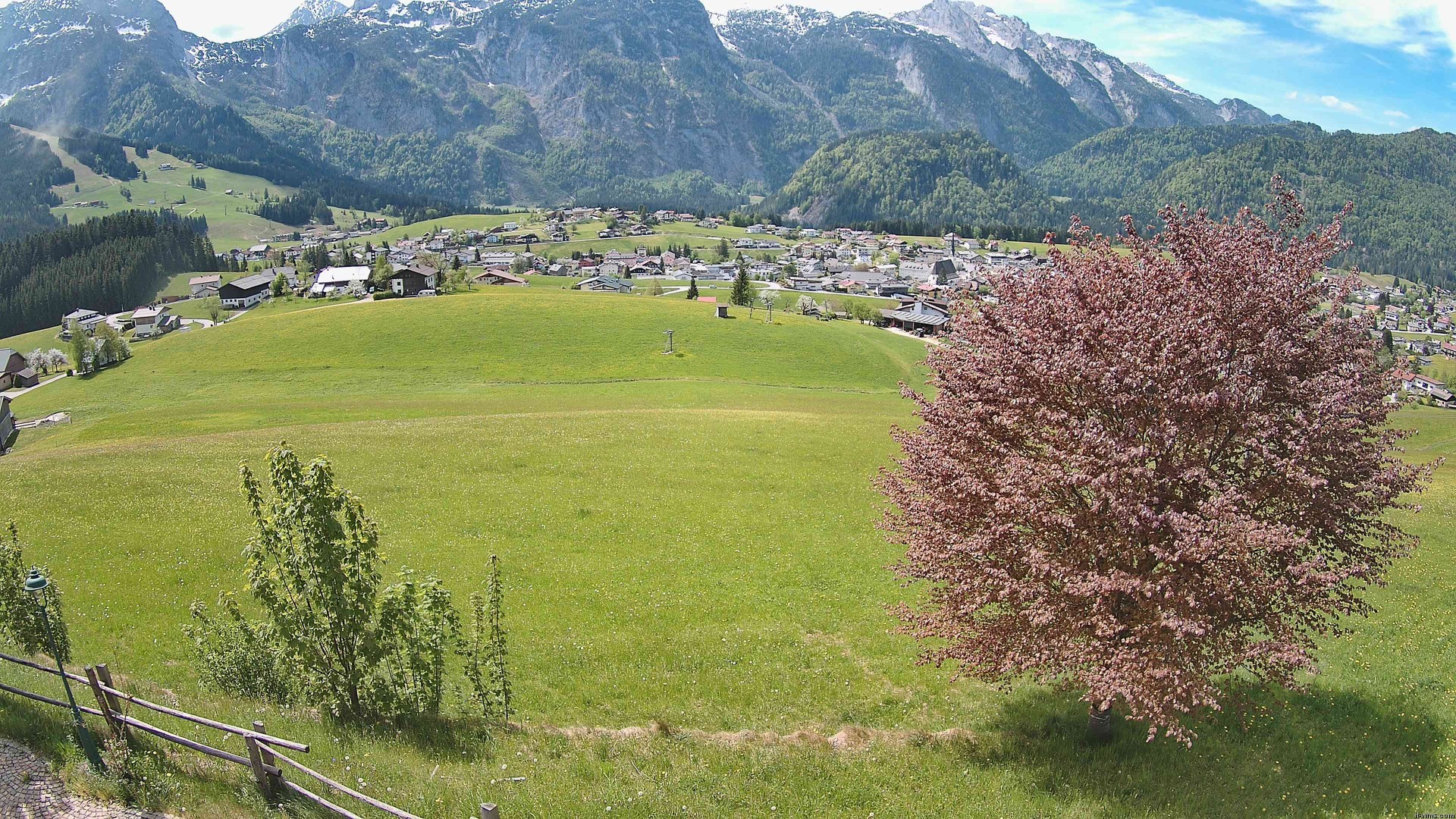 Archiv Foto Webcam Abtenau: Ausblick vom Gasthaus zur Sonnleitn