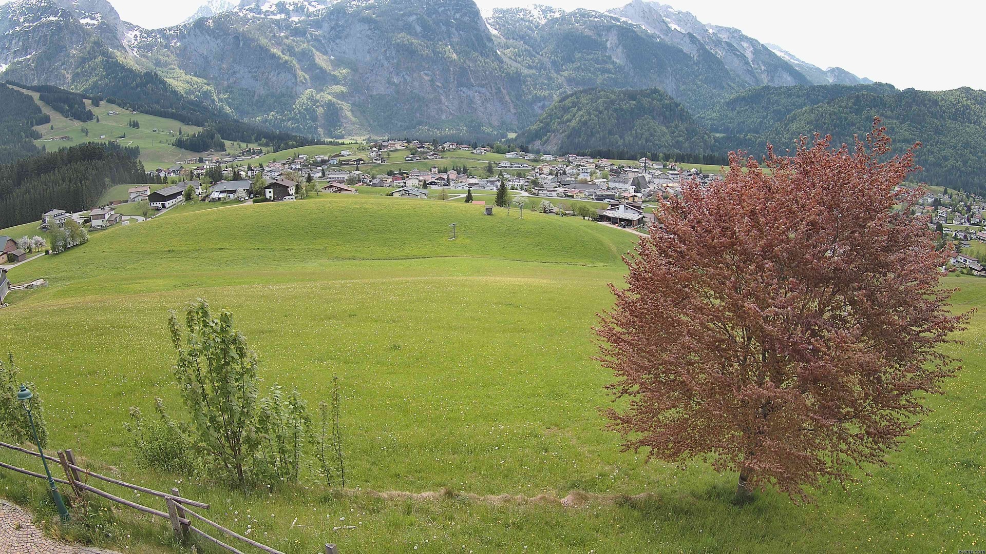 Archiv Foto Webcam Abtenau: Ausblick vom Gasthaus zur Sonnleitn