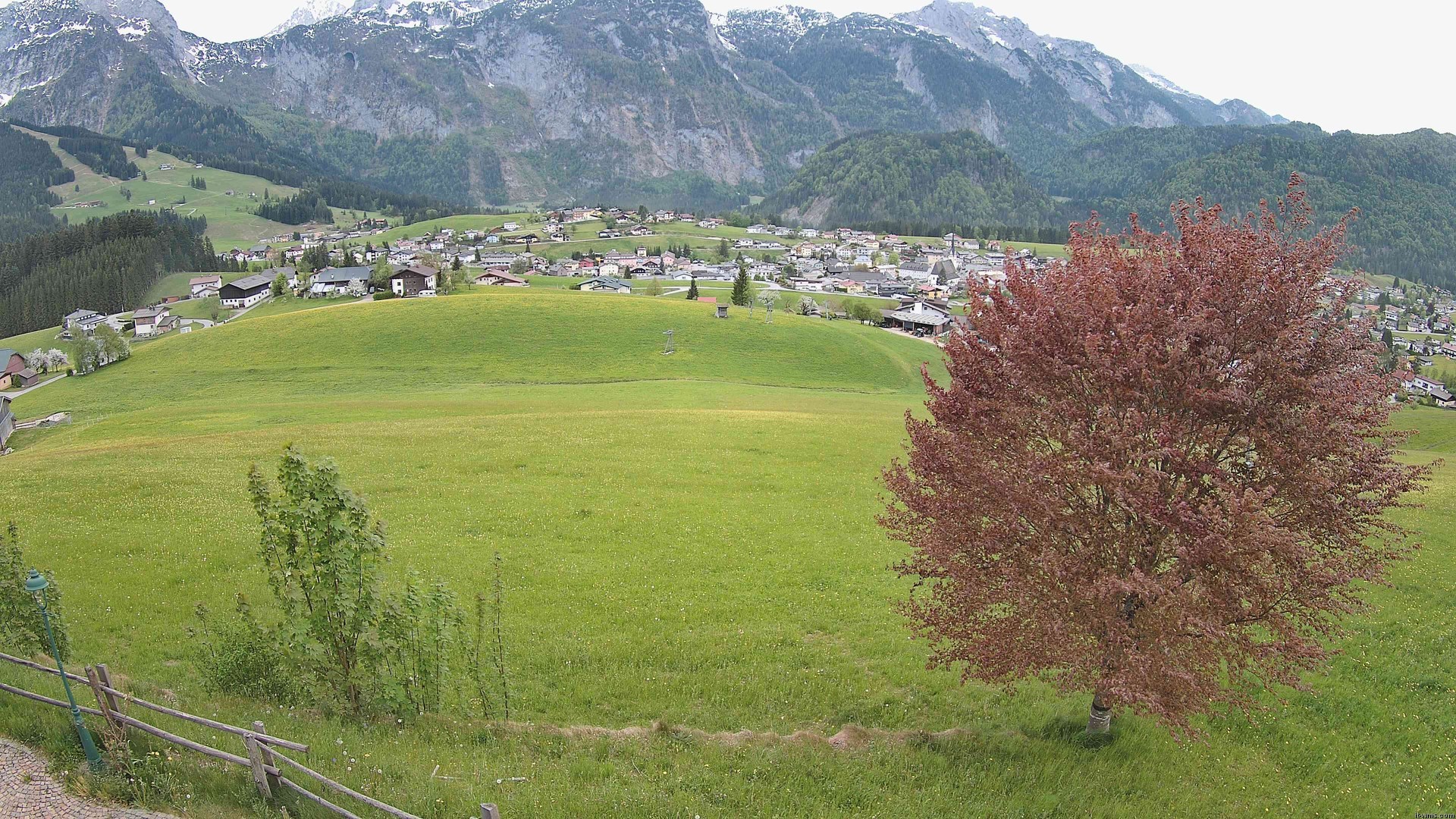 Archiv Foto Webcam Abtenau: Ausblick vom Gasthaus zur Sonnleitn