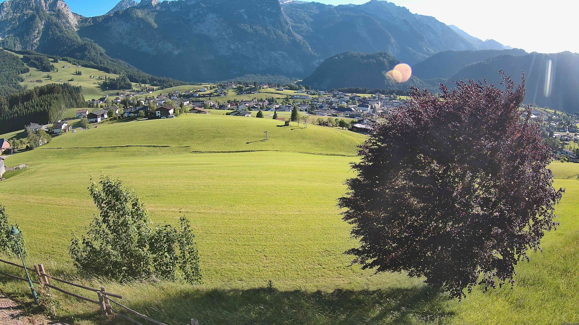 Archiv Foto Webcam Abtenau: Ausblick vom Gasthaus zur Sonnleitn
