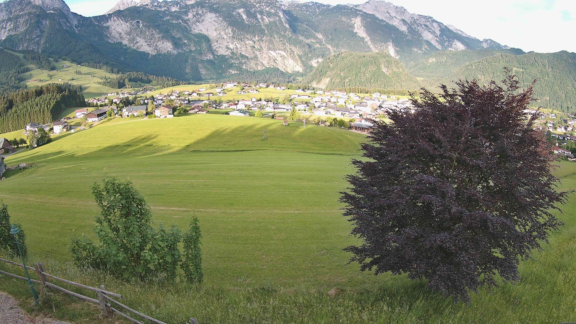 Archived image Webcam Abtenau: View from Guest House Sonnleitn