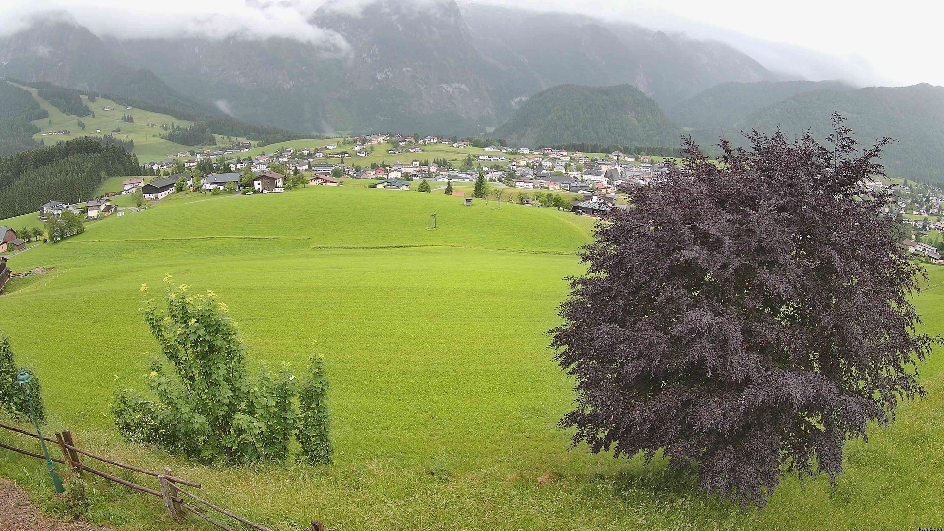 Archiv Foto Webcam Abtenau: Ausblick vom Gasthaus zur Sonnleitn