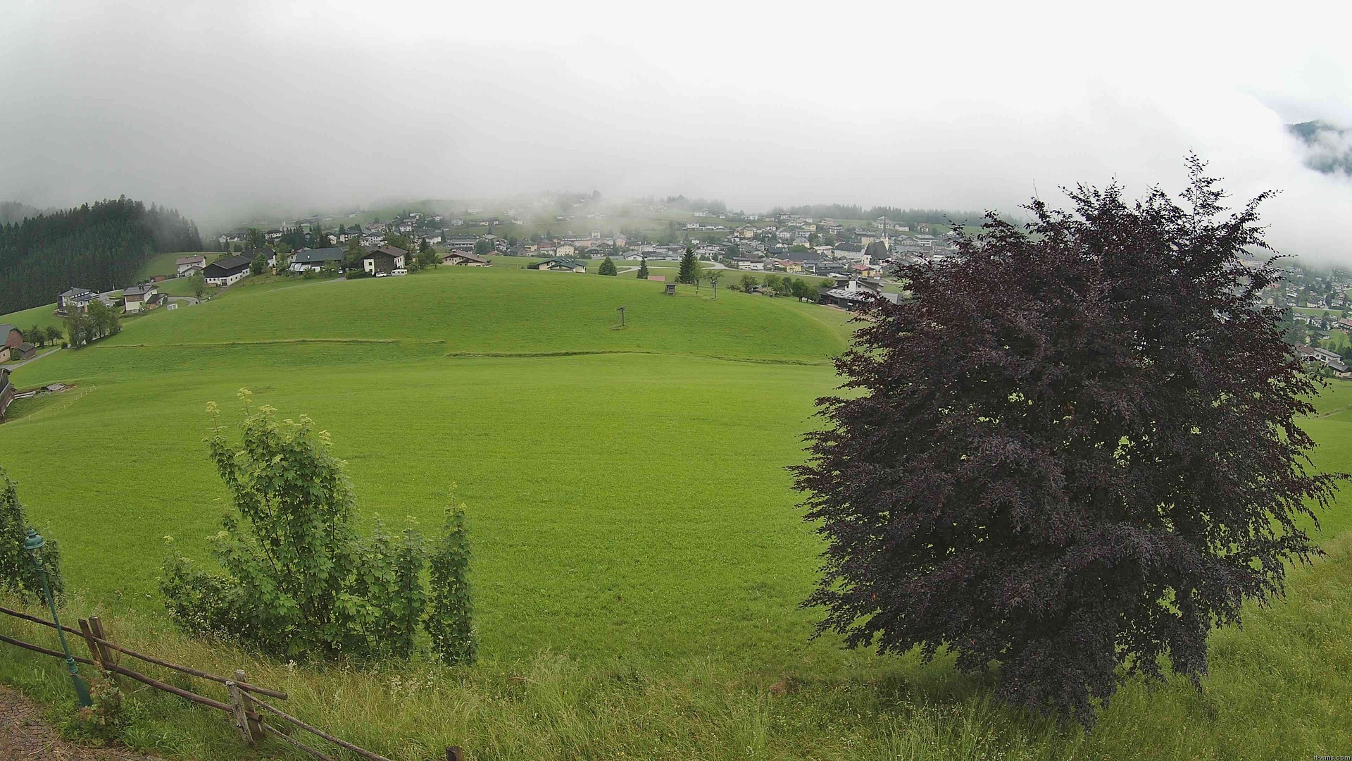 Archiv Foto Webcam Abtenau: Ausblick vom Gasthaus zur Sonnleitn