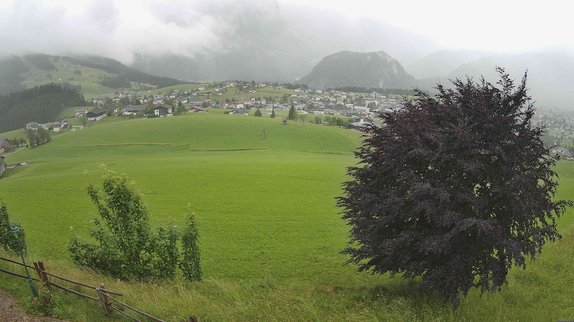 Archiv Foto Webcam Abtenau: Ausblick vom Gasthaus zur Sonnleitn