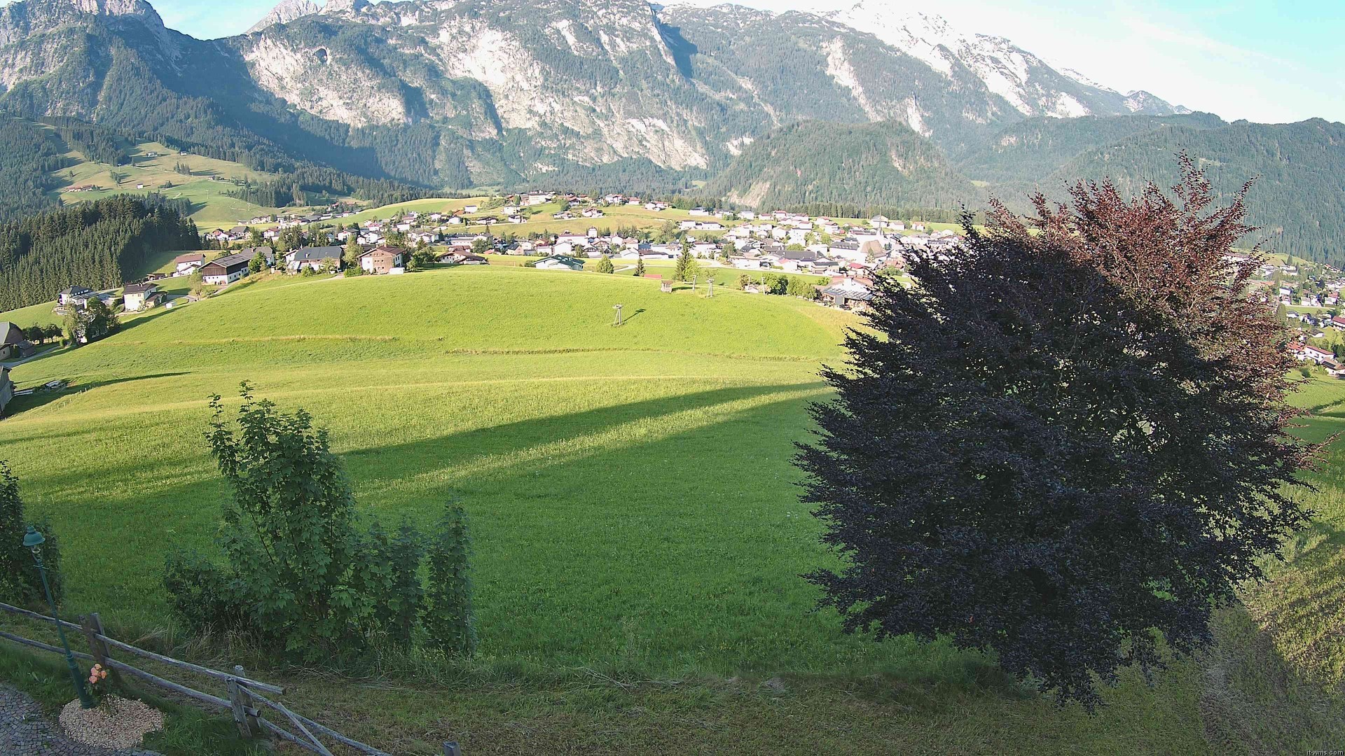 Archiv Foto Webcam Abtenau: Ausblick vom Gasthaus zur Sonnleitn