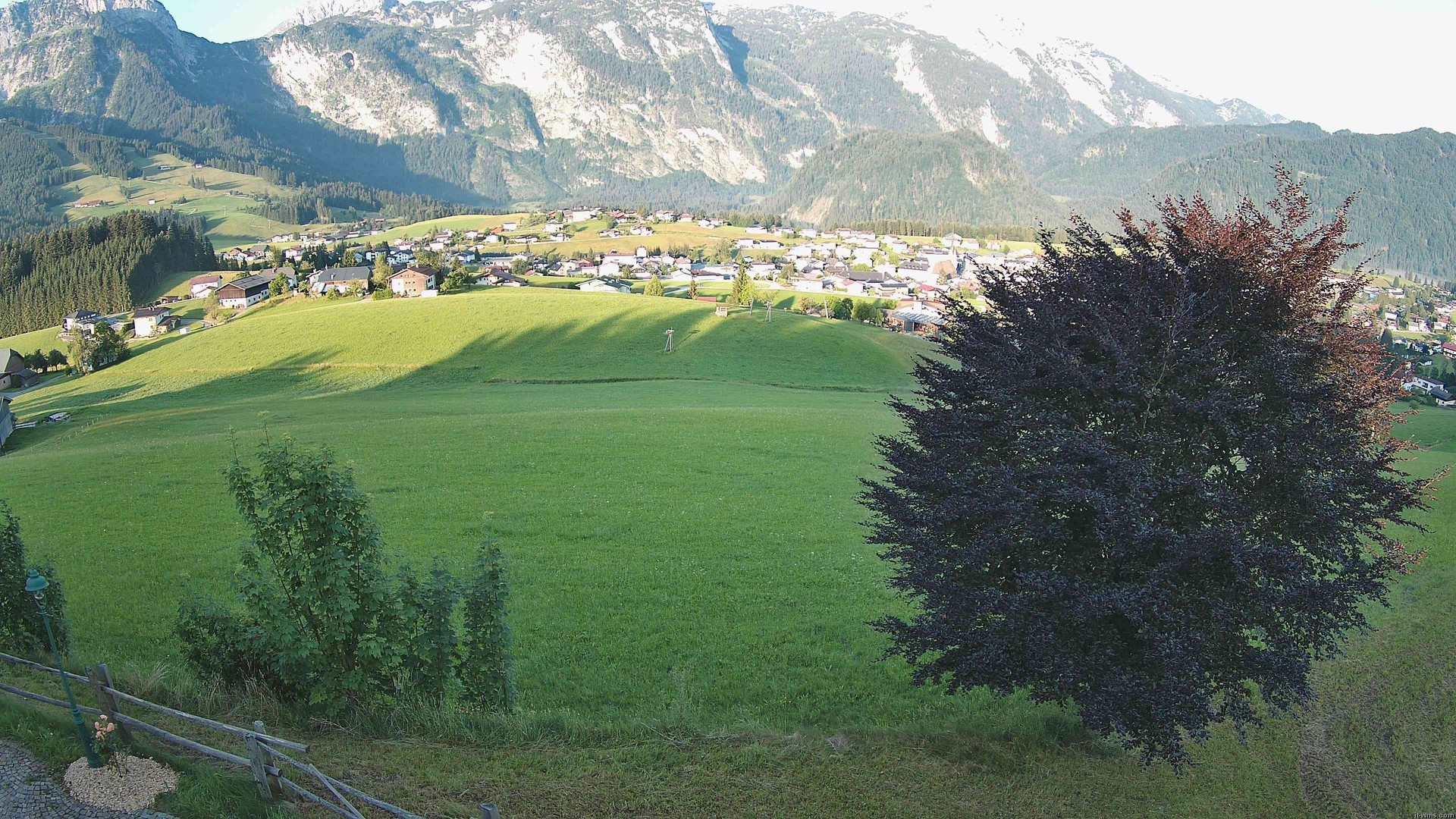 Archiv Foto Webcam Abtenau: Ausblick vom Gasthaus zur Sonnleitn