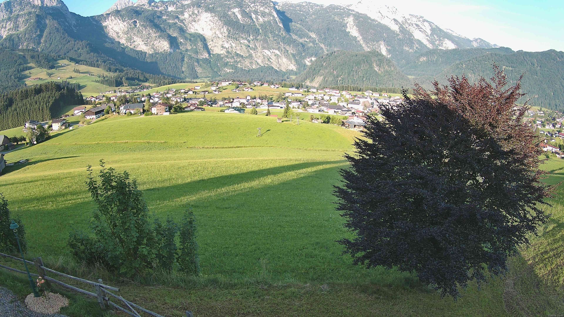 Archiv Foto Webcam Abtenau: Ausblick vom Gasthaus zur Sonnleitn