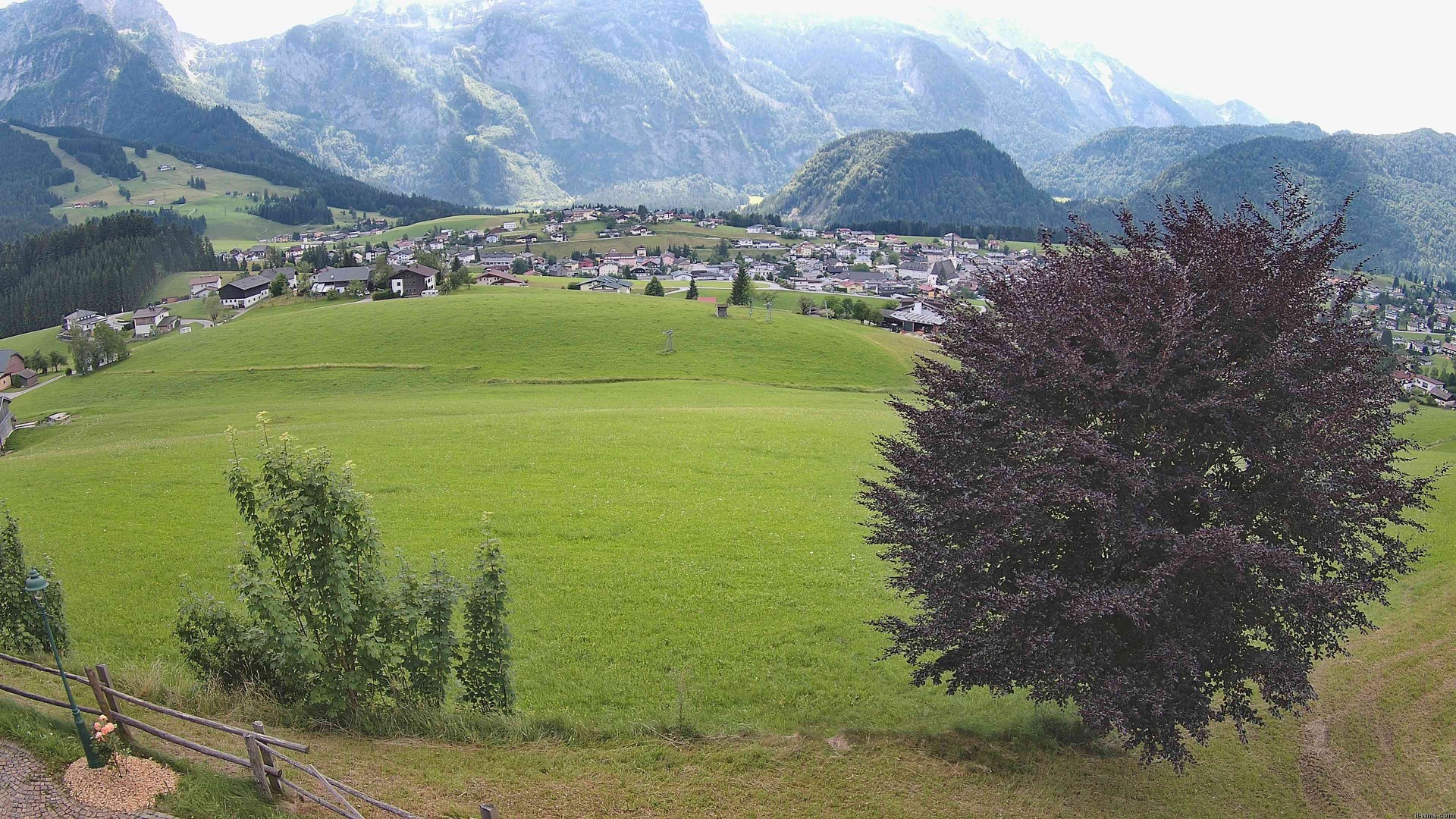 Archiv Foto Webcam Abtenau: Ausblick vom Gasthaus zur Sonnleitn