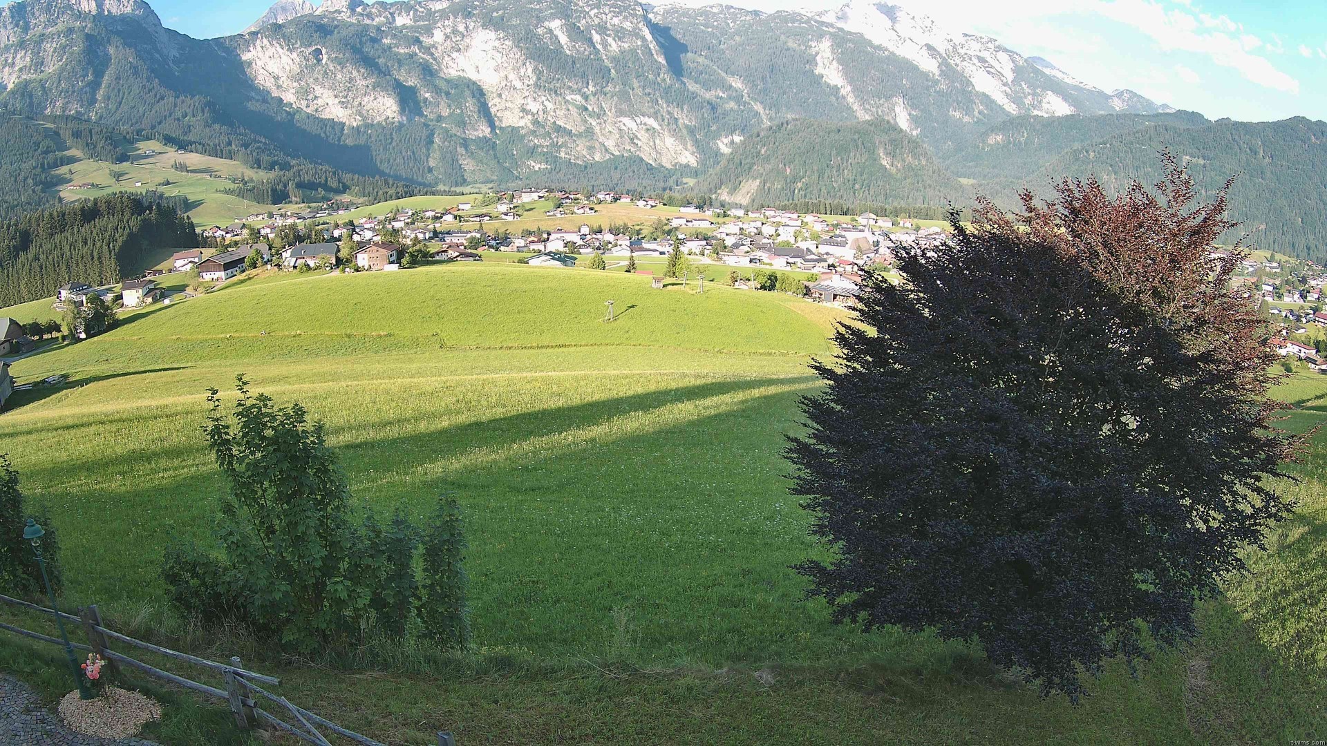 Archiv Foto Webcam Abtenau: Ausblick vom Gasthaus zur Sonnleitn
