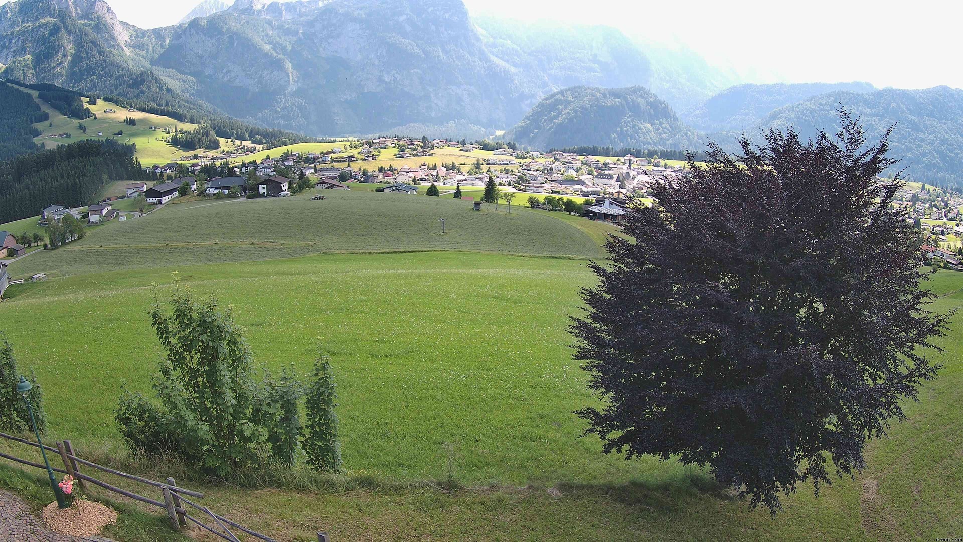 Archiv Foto Webcam Abtenau: Ausblick vom Gasthaus zur Sonnleitn