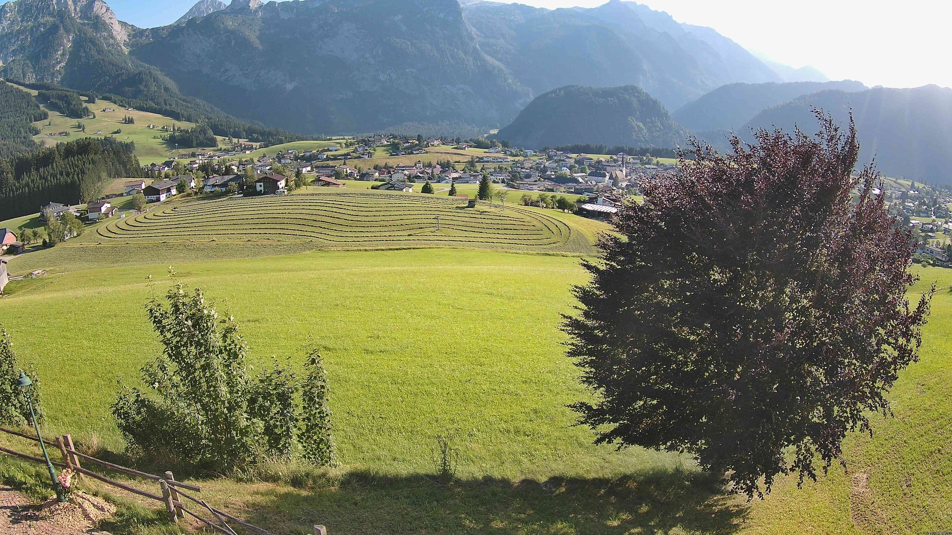 Archiv Foto Webcam Abtenau: Ausblick vom Gasthaus zur Sonnleitn