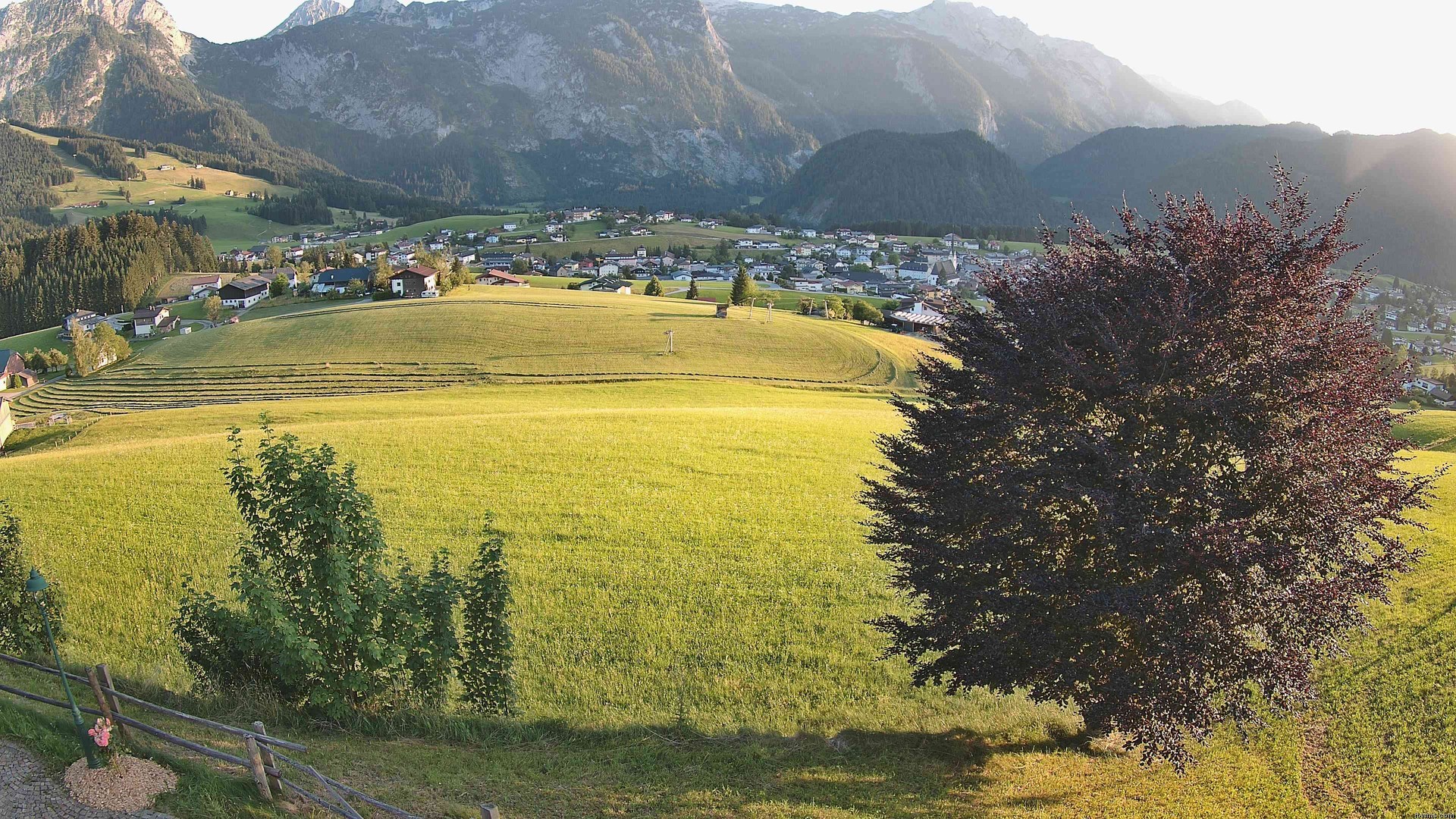 Archiv Foto Webcam Abtenau: Ausblick vom Gasthaus zur Sonnleitn