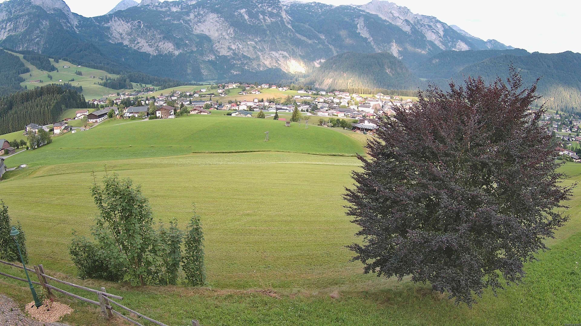 Archived image Webcam Abtenau: View from Guest House Sonnleitn