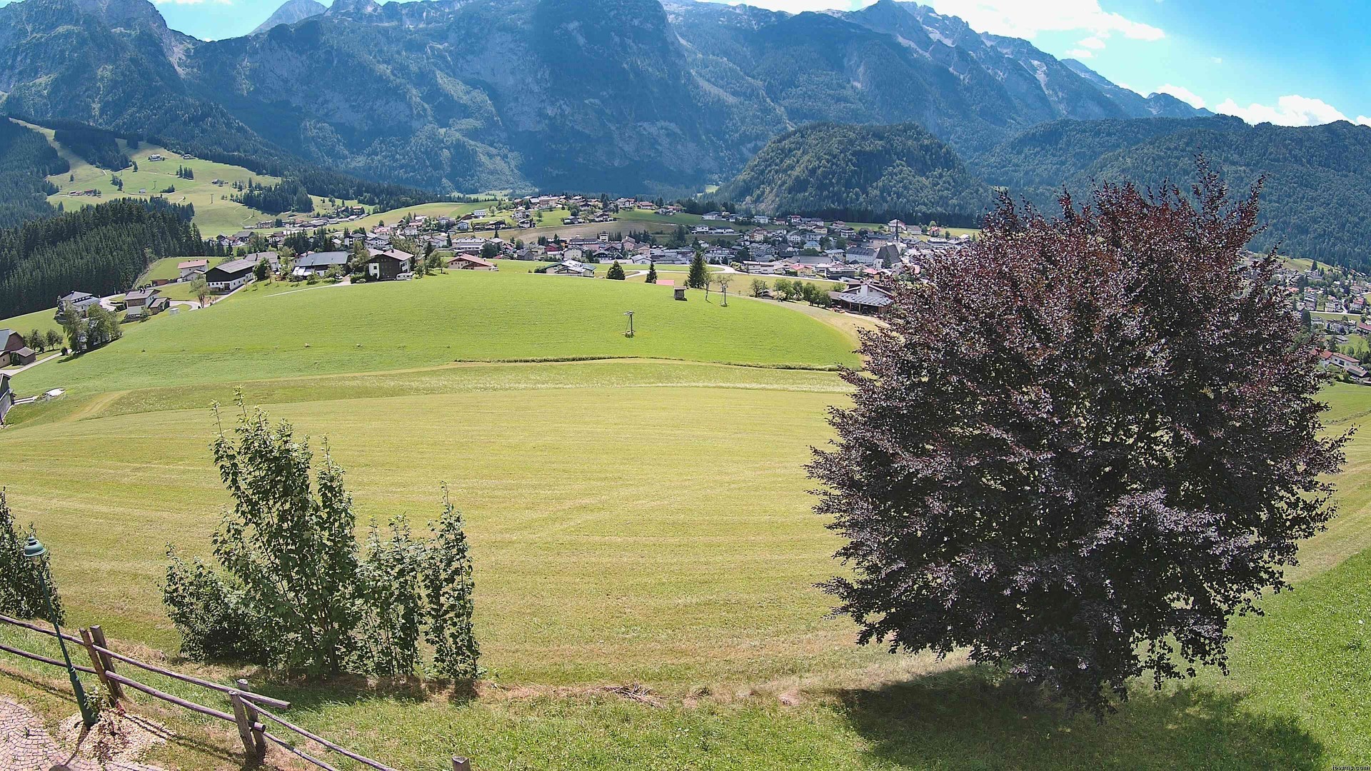 Archived image Webcam Abtenau: View from Guest House Sonnleitn