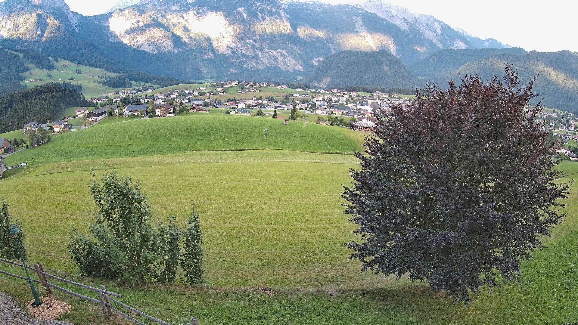 Archiv Foto Webcam Abtenau: Ausblick vom Gasthaus zur Sonnleitn