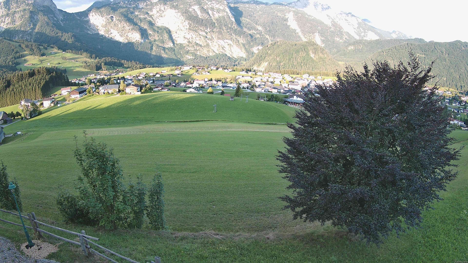 Archiv Foto Webcam Abtenau: Ausblick vom Gasthaus zur Sonnleitn
