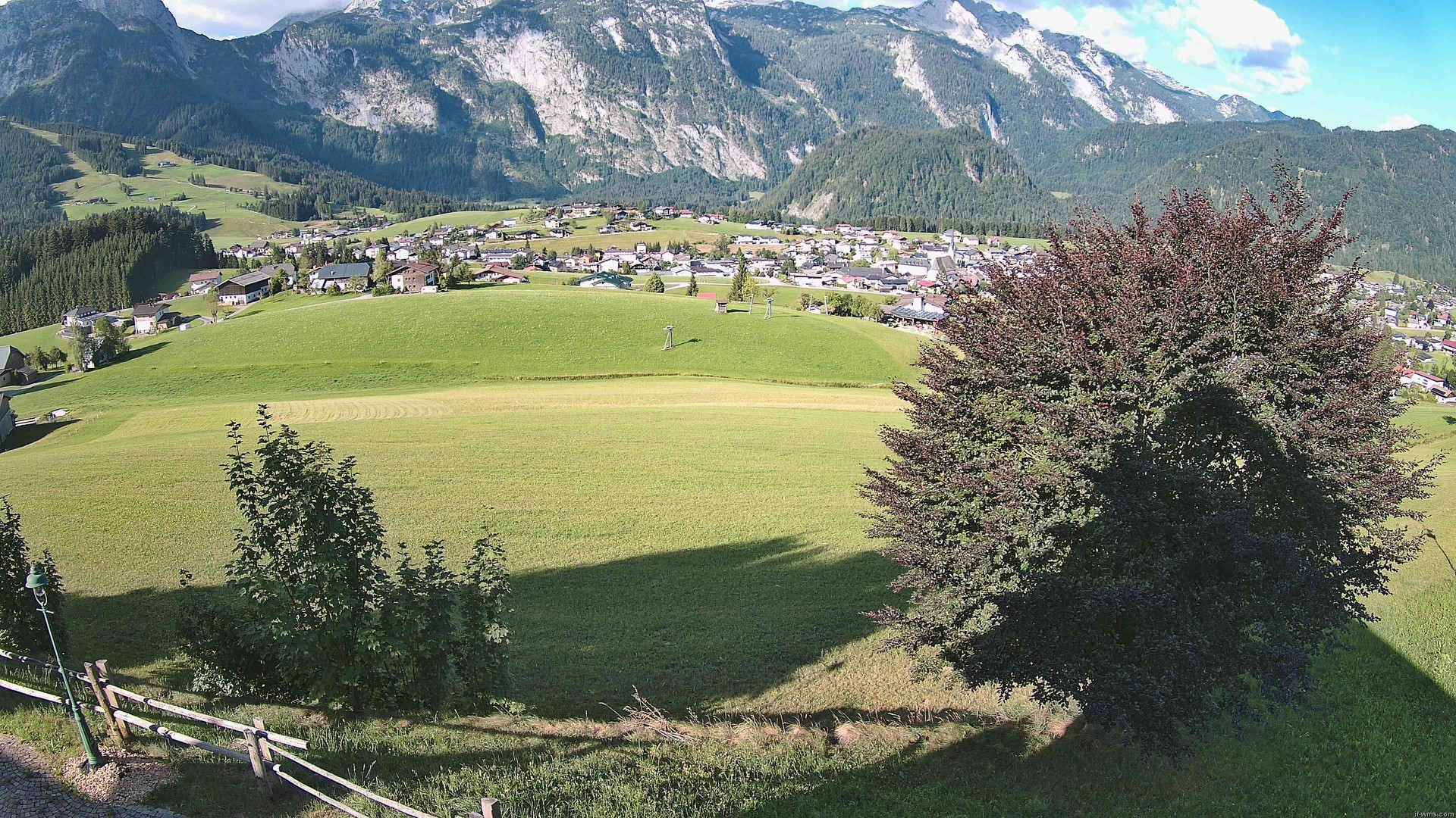 Archiv Foto Webcam Abtenau: Ausblick vom Gasthaus zur Sonnleitn