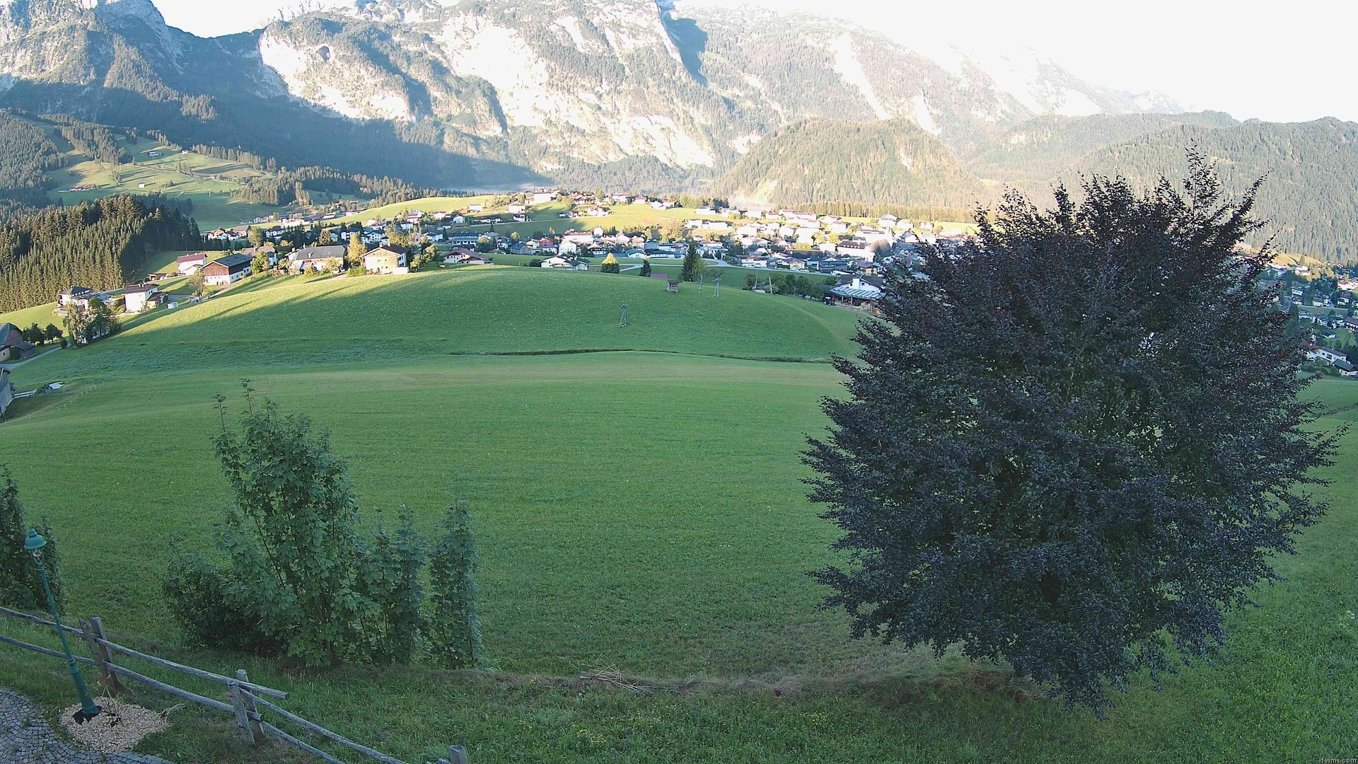 Archiv Foto Webcam Abtenau: Ausblick vom Gasthaus zur Sonnleitn