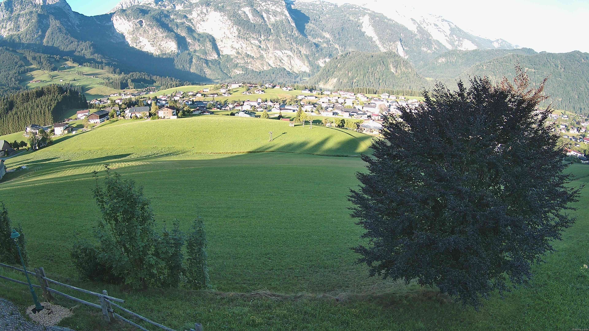 Archiv Foto Webcam Abtenau: Ausblick vom Gasthaus zur Sonnleitn