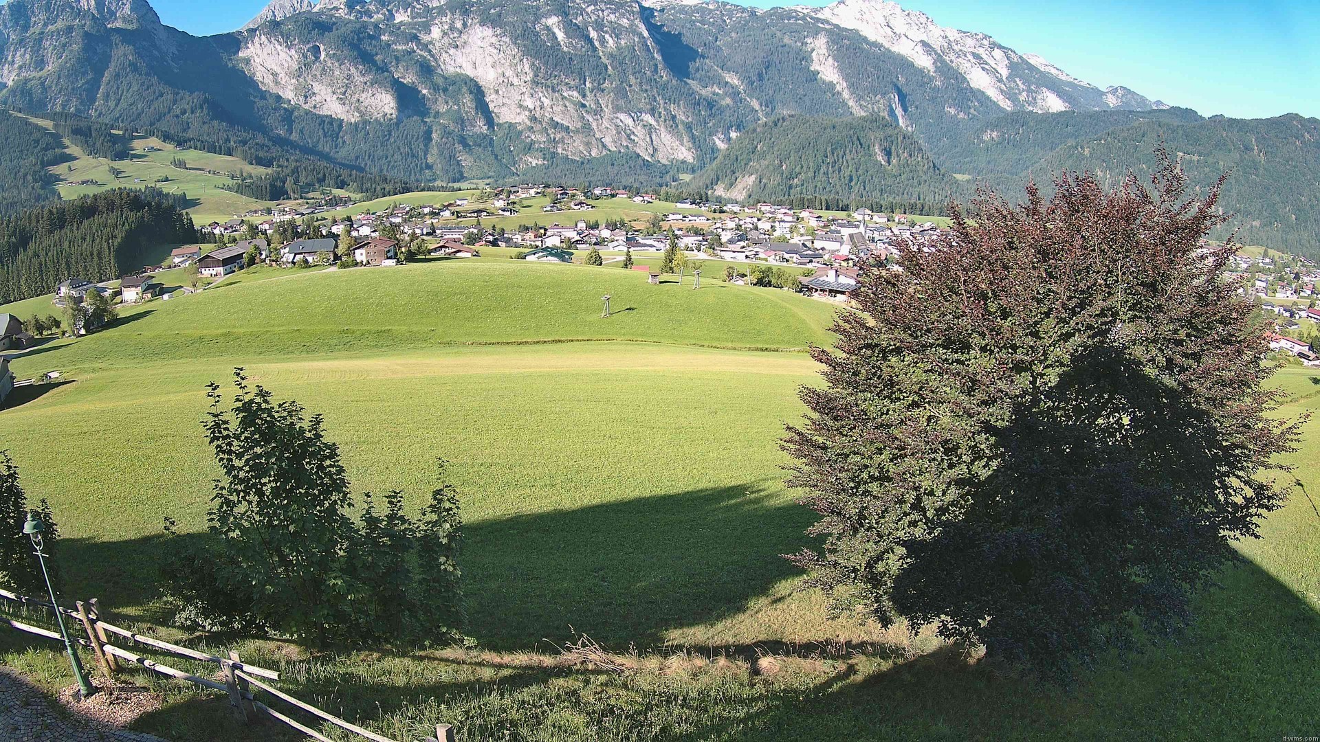 Archiv Foto Webcam Abtenau: Ausblick vom Gasthaus zur Sonnleitn